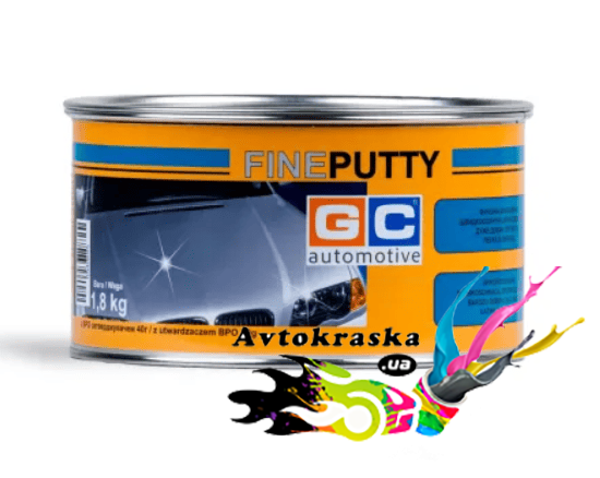 Шпатлевка финишная Fine Putty Gold Car 1,8 кг - Финишная шпатлевка цена!